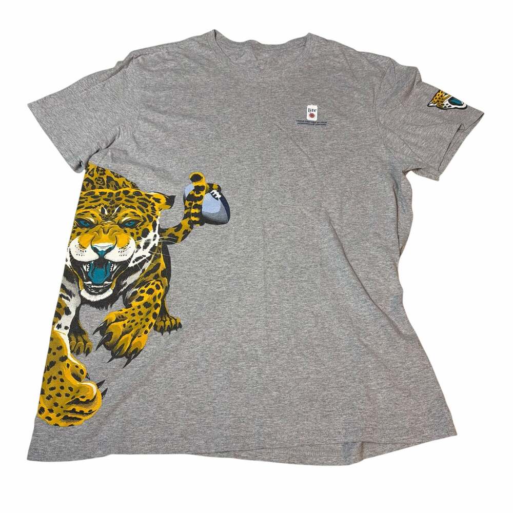 Miller Lite Jacksonville Jaguars Proud Partner Graphic T-Shirt